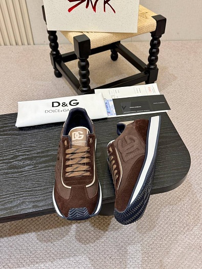 Мужские кроссовки Dolce & Gabbana Cushion - Brown   