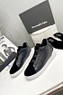 Кроссовки с мехом Ermenegildo Zegna Triple Stitch high-top - Black