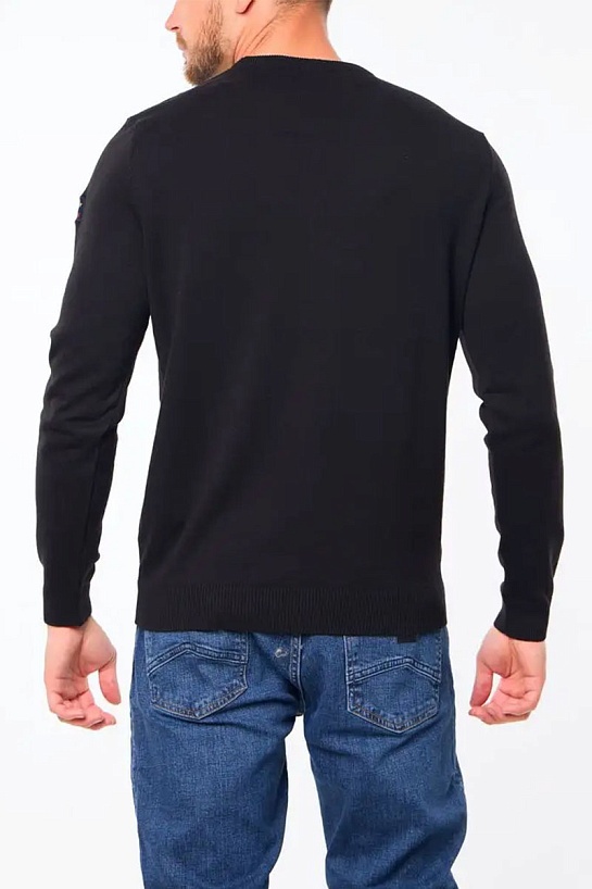 Мужской чёрный джемпер Paul & Shark