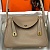 Женская кожаная сумка Hermes Lindy Premium 26x18x13 см - Beige