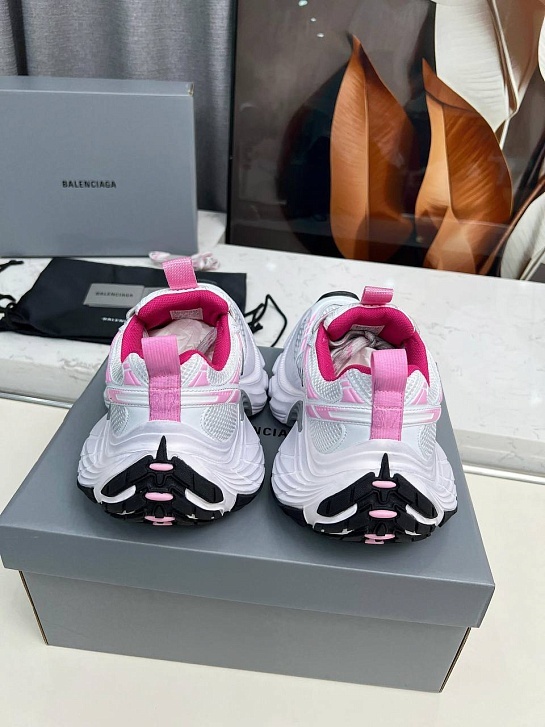 Женские кроссовки Balenciaga 10XL premium  - Pink / White