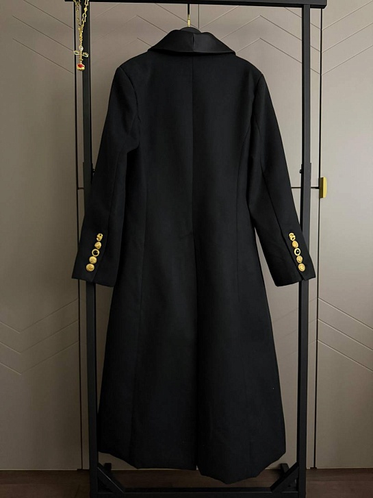 Женское пальто Schiaparelli premium - Black