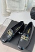 Женские кожаные лоферы Chanel premium