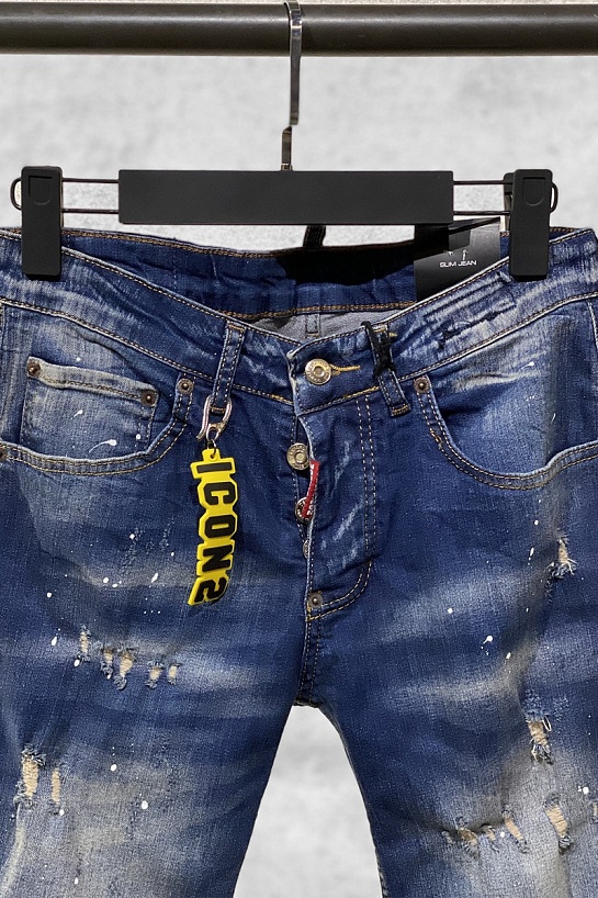Мужские джинсовые шорты Dsquared2 "ICON"