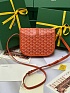 Кожаная сумка Goyard Belvedere Messenger PM premium 22x17x6 см