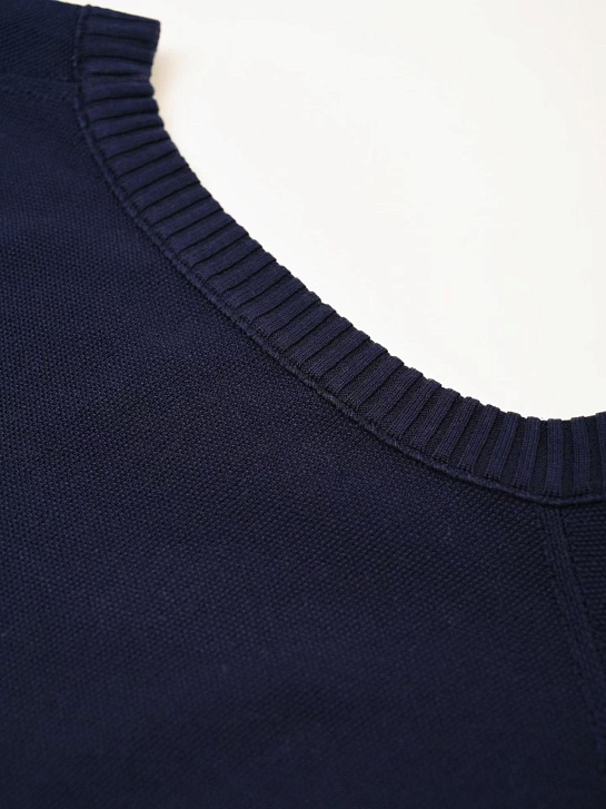 Мужская тёмно-синяя футболка Loro Piana premium