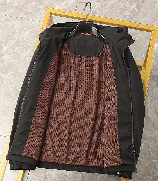 Ветровка чёрного цвета Zegna premium