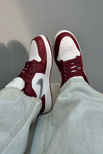 Кроссовки Nike Air Jordan 1 Low "Bordeaux"   