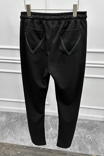 Мужские чёрные штаны Bottega Veneta   