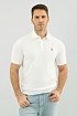 Мужское белое поло Brunello Cucinelli premium