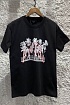 Чёрная оверсайз футболка Amiri Varsity Palms