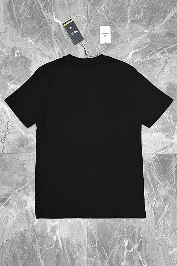 Мужская чёрная футболка Hugo Boss Tiburt 272   