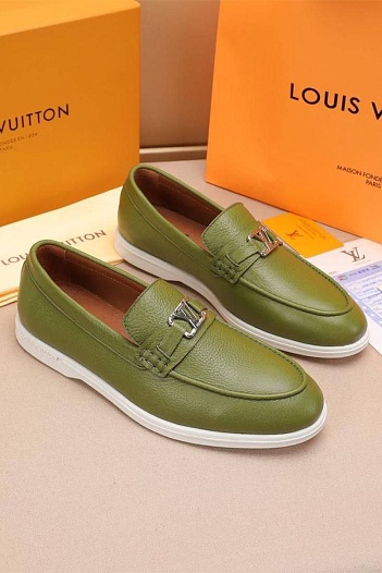 Мужские кожаные лоферы Louis Vuitton Estate   