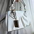Женская сумка Marc Jacobs The Baby Groovee 32x19 см - White