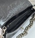 Женская сумка Balenciaga BB Soft Premium 23x14.5x4 см - Black / Silver