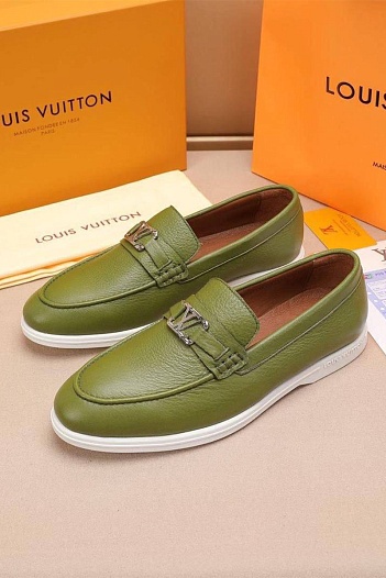 Мужские кожаные лоферы Louis Vuitton Estate   
