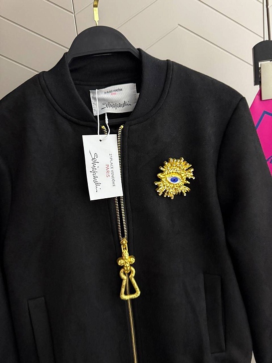 Женский бомбер Schiaparelli premium - Black