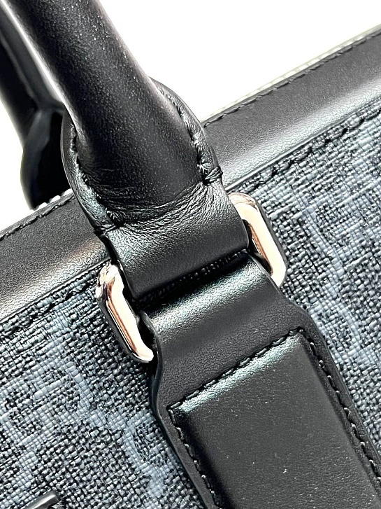 Мужской портфель Gucci Supreme Premium 36x28x7 см