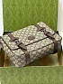 Кожаная сумка-мессенджер Gucci GG Premium 28x20x8 см - Beige