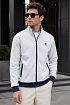 Мужская кофта Trussardi embroidered logo - White