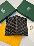 Кожаная обложка для паспорта Goyard Grenelle premium 14x10 см