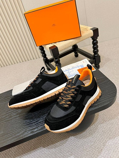 Мужские кроссовки Hermes Jimmy - Black   