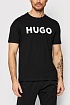 Мужская футболка Hugo Boss чёрного цвета