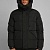 Утеплённая куртка Moncler Madeira чёрного цвета