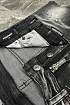 Джинсовые шорты Dsquared2 чёрного цвета