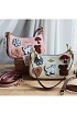 Сумка Coach Teri creature patches 24x13 см
