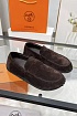 Женские замшевые лоферы Hermes