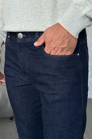 Мужские тёмно-синие джинсы Bogner regular fit   