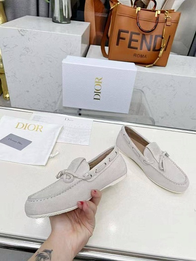 Женские лоферы Dior Miss - Grey   