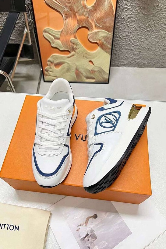 Женские кожаные кроссовки Louis Vuitton Neo Run Away