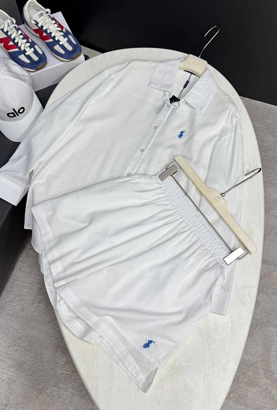 Женский белый костюм Роlо Ralрh Lаurеn premium