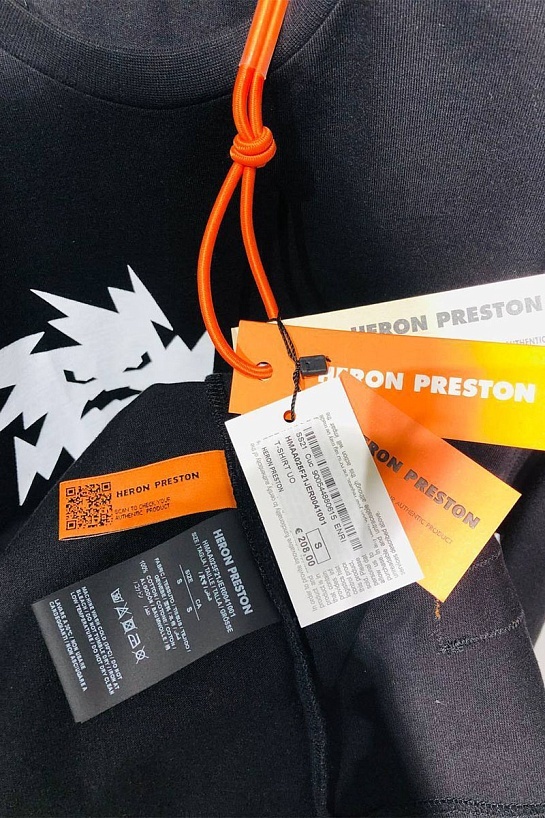 Оверсайз футболка Heron Preston "Don't Play With Me" Grey