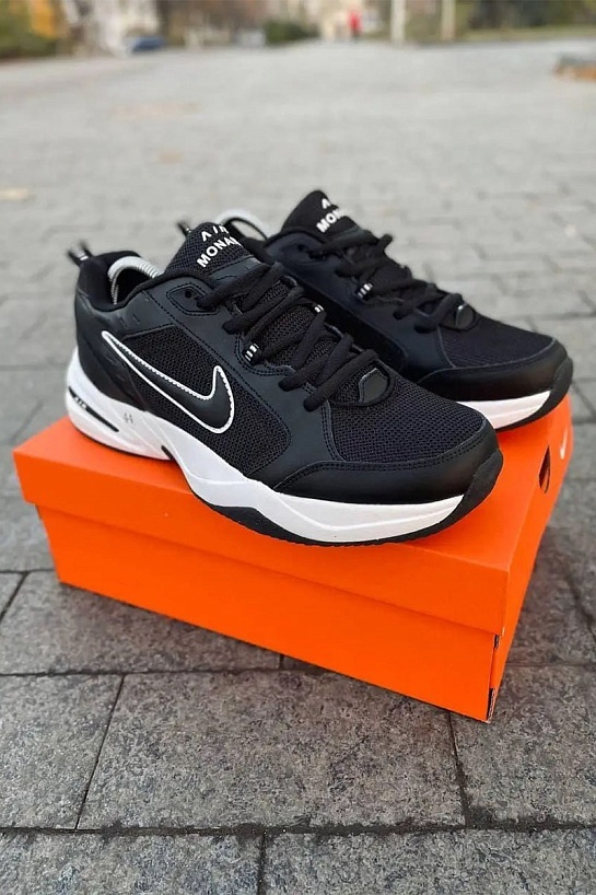 Кроссовки Nike Air Monarch - Black / White