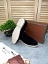 Замшевые лоферы Loro Piana Summer Walk - Black / White