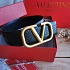 Кожаный ремень Valentino (ширина 4 см)