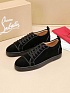 Замшевые кроссовки Christian Louboutin Louis Junior