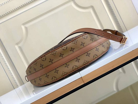 Женская кожаная сумка Louis Vuitton Loop Hobo Premium 38x26x10 см