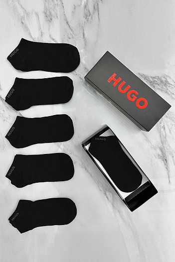 Комплект чёрных носков Hugo Boss   