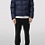 Синяя куртка со съёмными рукавами Burberry Lockwell logo-patch