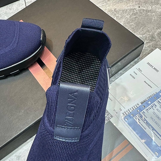 Мужские текстильные кроссовки Ermenegildo Zegna