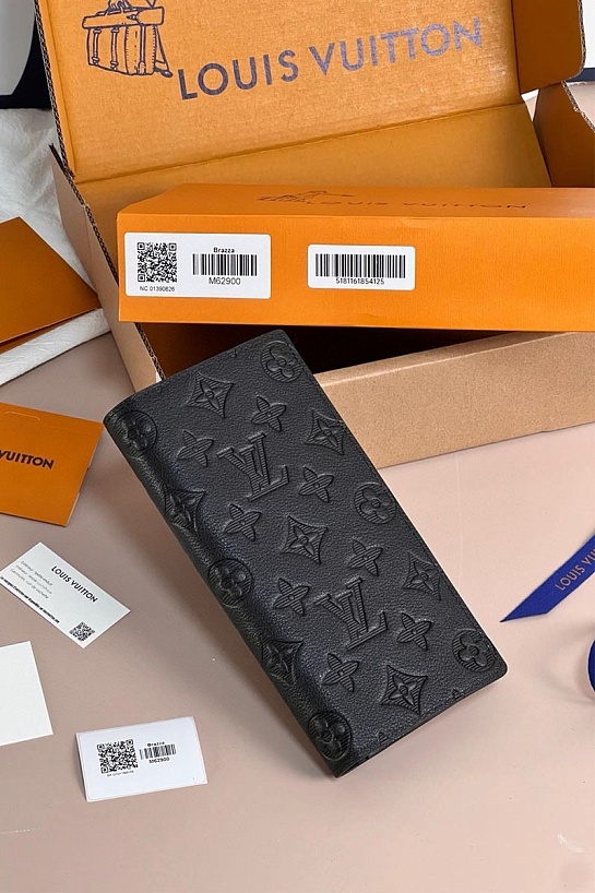 Кожаный бумажник Louis Vuitton Premium 19x9.5x2 см