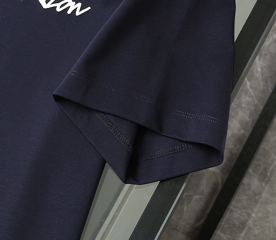 Мужская чёрная футболка Kiton premium
