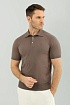 Мужское коричневое поло Brunello Cucinelli premium