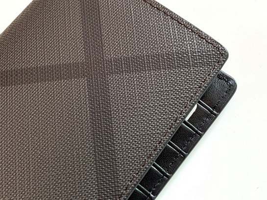 Кожаный бумажник Burberry Premium 19x10x2.5 см