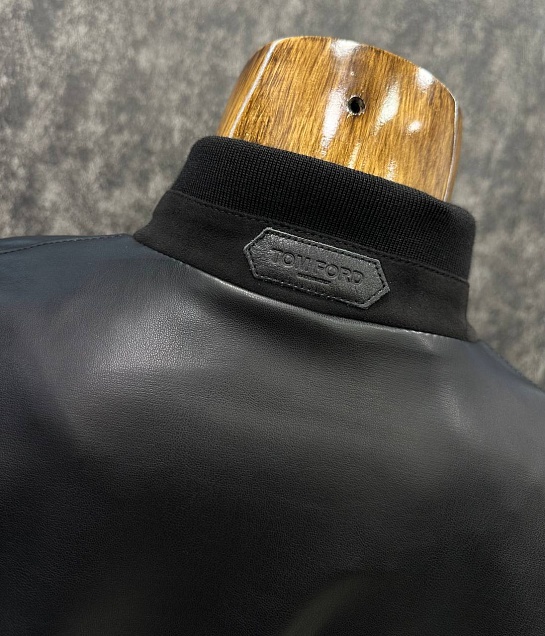 Мужская кожаная куртка Tom Ford