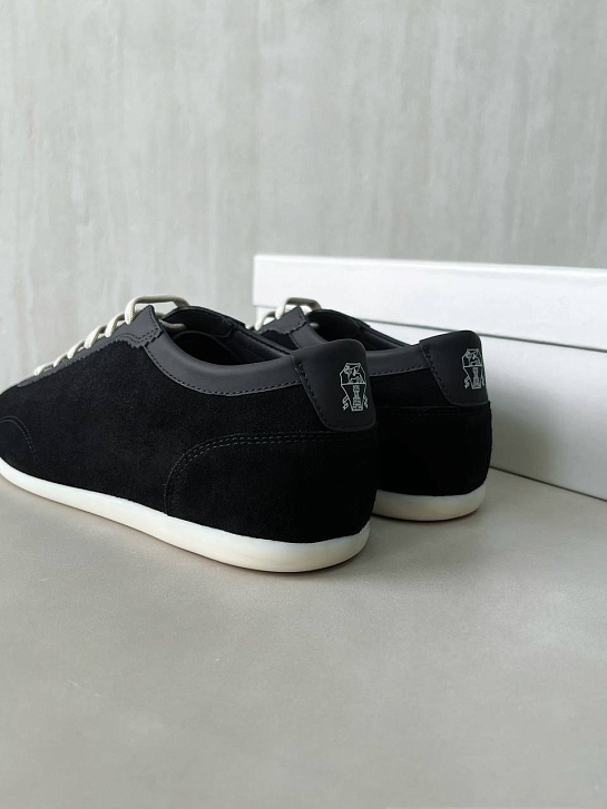 Замшевые кроссовки Brunello Cucinelli Premium - Black